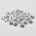 White Moissanite Melee 2.0mm – 1 Carat Lot | Round Brilliant | Loose Lab - Grown - Gemstone Portal