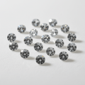 White Moissanite Melee 2.5mm – 1 Carat Lot | Round Brilliant | Loose Lab - Grown - Gemstone Portal