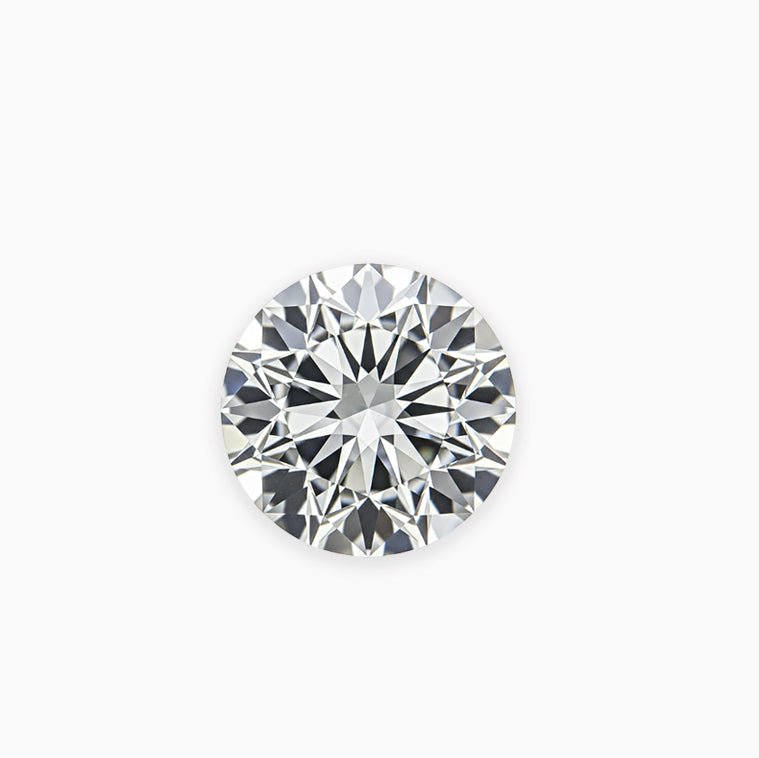 Lab - Grown White Round Moissanite - 5.5mm (0.65ct) - Gemstone Portal