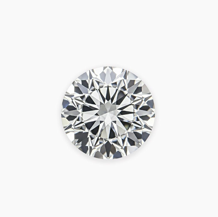Lab - Grown White Round Moissanite - 6.0mm (0.80ct) - Gemstone Portal