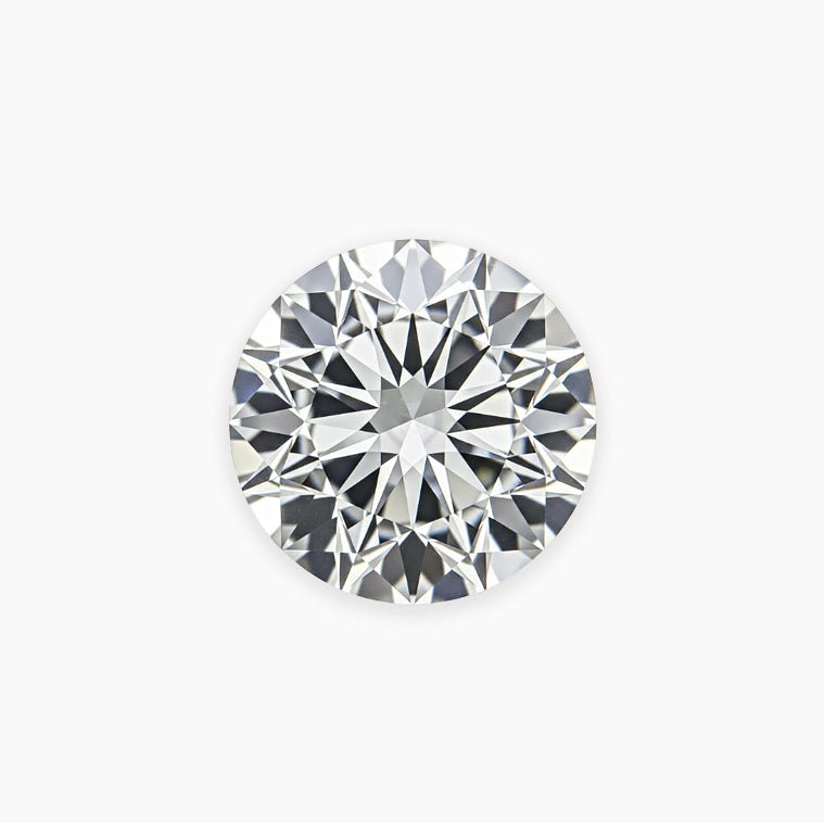 Lab - Grown White Round Moissanite - 6.5mm (1.00ct) - Gemstone Portal