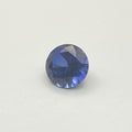8.0mm Medium-light Vivid Blue Round Lab-Grown Sapphire (2.60ct)
