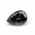 Black Moissanite Pear 7x5mm | Lab - Grown Gemstone - Gemstone Portal