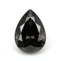 Black Moissanite Pear 8x5mm | Lab - Grown Gemstone - Gemstone Portal