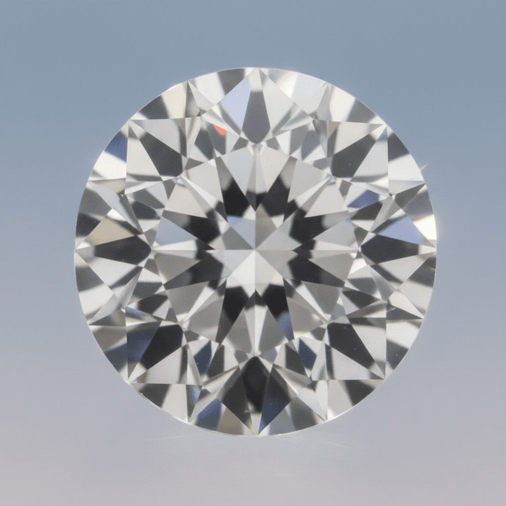 7.0mm White Round Moissanite (1.30 ct) - Gemstone Portal
