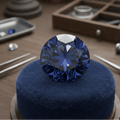 8.0mm Round Lab - Grown Sapphire (2.00 ct) - Gemstone Portal